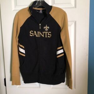 Saints zip-up jacket